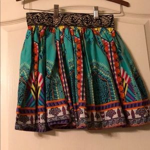 Colorful skirt